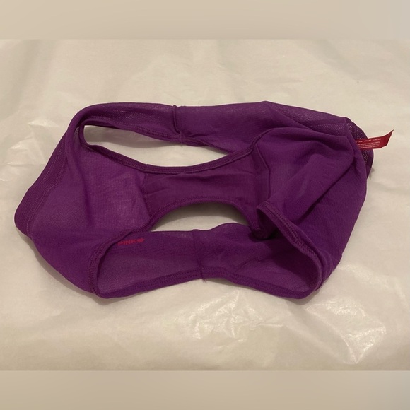 Victoria’s Secret Pink Purple Low Rise Metro Brief Mesh Size L New Without Tag - Picture 5 of 7
